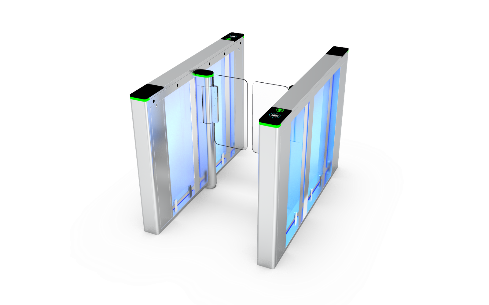 Plane right angle express gate | EIS Solution